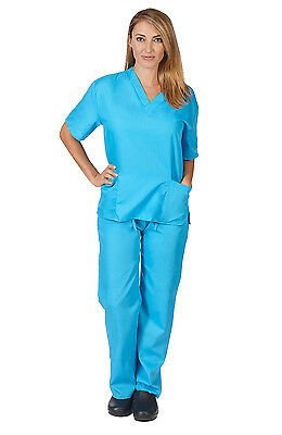 Medical Nursing Scrub Set NATURAL UNIFORMS Men Women Unisex Top Pants Hospital Natural Uniforms - фотография #4