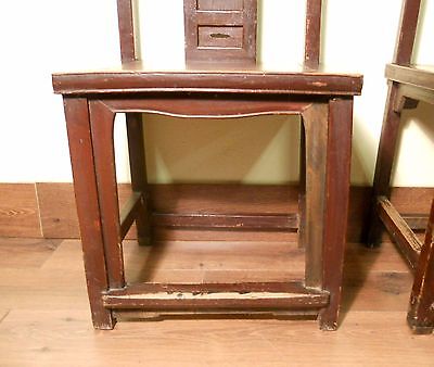 Antique Chinese Ming Chairs (5648) (Pair), Zelkova Wood, Circa 1800-1949 Без бренда - фотография #5