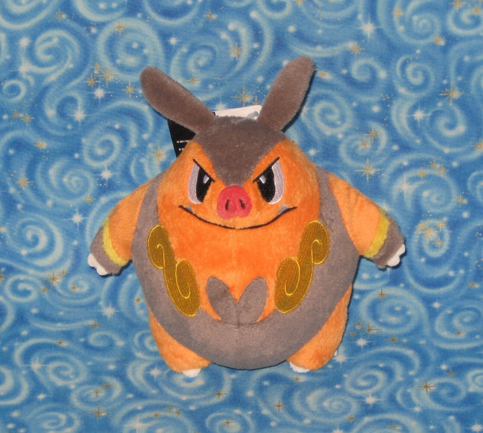 2011 New Pignite Pokemon Plush Doll Toy Jakks Pacific Pokémon Retired JAKKS Pacific 28212 - фотография #3