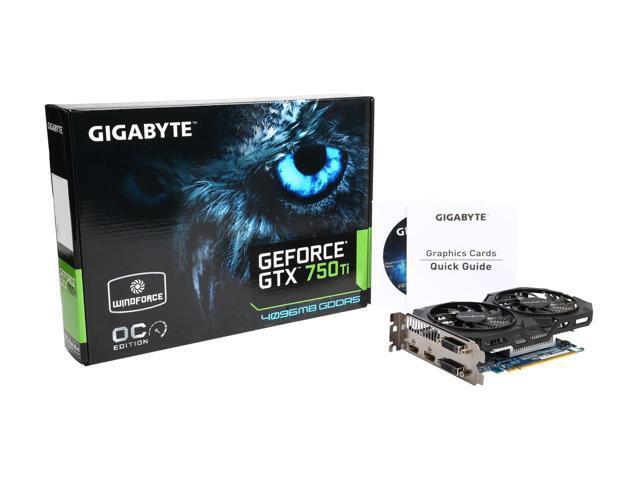 GIGABYTE GeForce GTX 750 Ti 4GB WINDFORCE 2X OC EDITION GV-N75TWF2OC-4GI GIGABYTE GV-N75TWF2OC-4GI - фотография #6