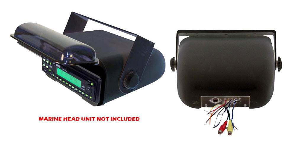 Waterproof Marine Stereo Housing to Mount on Boat or Outdoor | PLMRCB3 Unbranded PLMRCB3