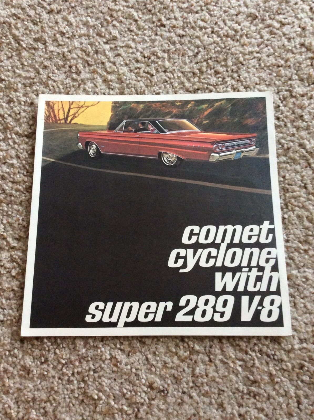 1964 Mercury Cyclone with super 289 V-8 original sales handout Без бренда