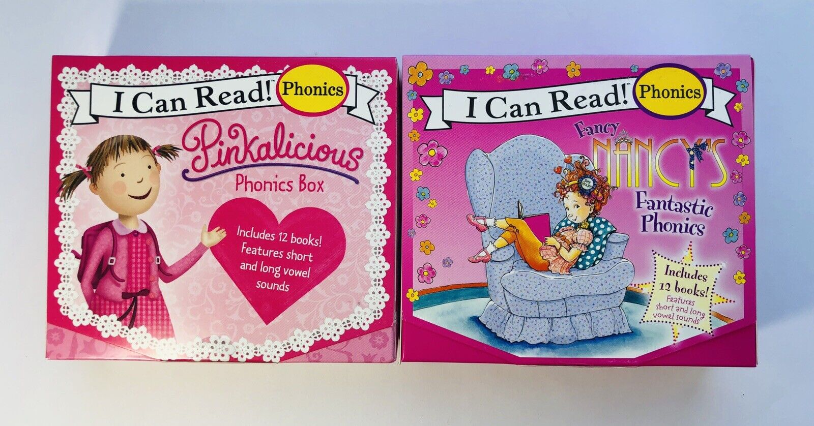 Fancy Nancy + Pinkalicious Kids Books Phonics Fun I Can Learn to Read Lot 24 Без бренда - фотография #7