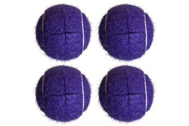 4 Pack Precut Tennis Balls for Walkers, Tennis Balls for Chairs, Heavy Duty L...