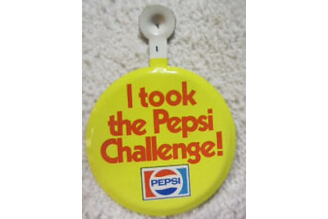 1,I took the Pepsi Challenge Pin Pinback Button Soda Cola ad NEW VTG
