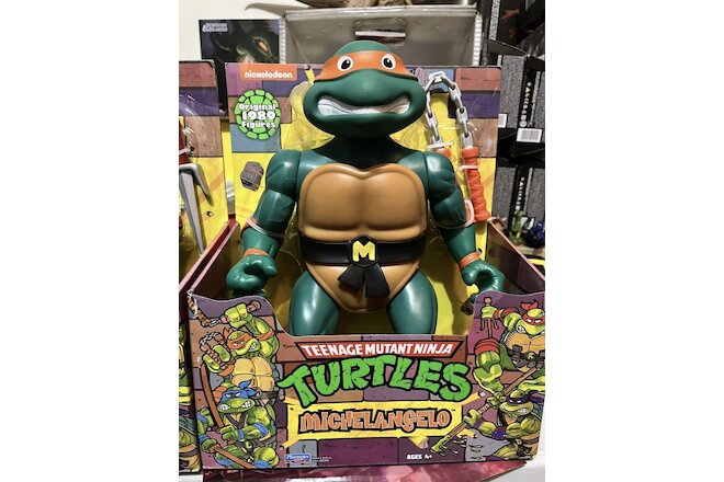 NEW Teenage Mutant Ninja Turtles MICHELANGELO TMNT 12" Playmates Mattel Figure