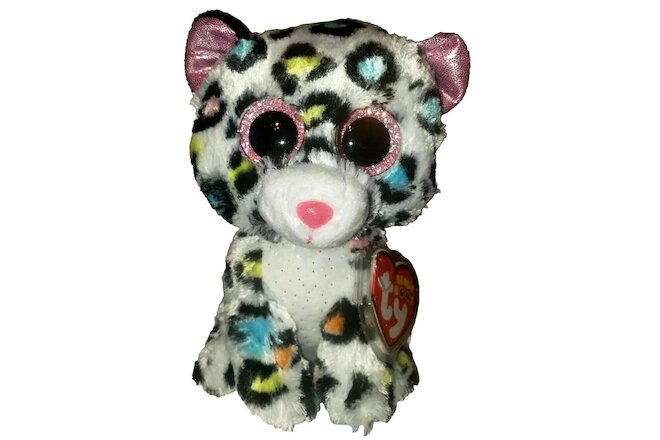 Ty Beanie Boos - TILLEY the Leopard (6 Inch)(Claire's Exclusive) NEW MWMT