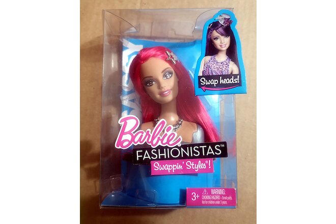 Barbie Fashionistas Swappin' Styles (Sassy) Fashionistas Barbie Doll Head