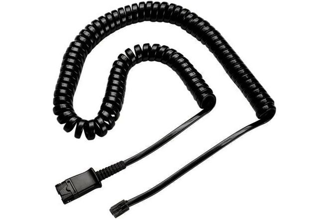 U10P Adapter Cable Compatible with Any Plantronics or  QD Headset - Works with M