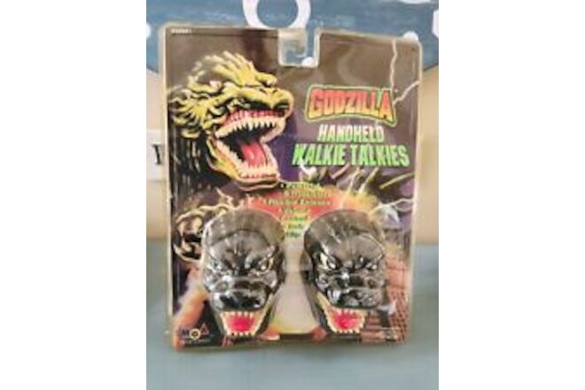Godzilla Handheld Walkie Talkies MGA Entertainment 1997 READ 232551