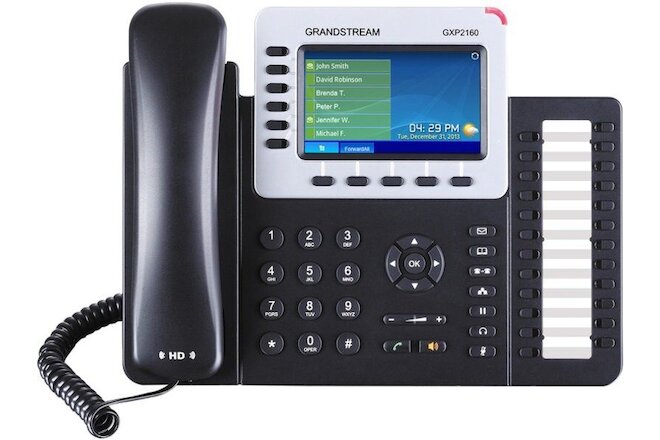 GRANDSTREAM GXP2160: 6 Line HD IP Phone w/ Color Display - VoIP - FREE SHIPPING
