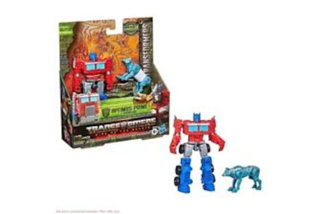 Transformers: Rise of the Beasts Optimus Prime and Chainclaw Action Figures