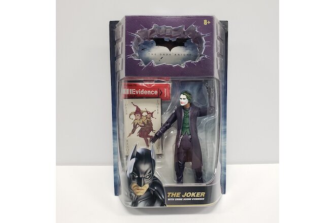 The Joker Action Figure The Dark Knight Crime Scene Evidence Mattel NEW