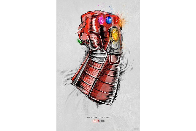 Avengers: End Game ( 11" x 17" ) Movie Collector's Re-Release Poster Print