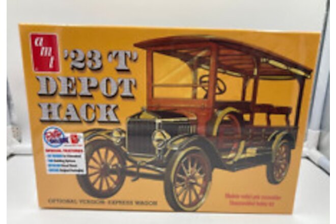 2023 New Model Kit AMT 1923 "T" Depot Hack 1st Issue Express Wagon MIB