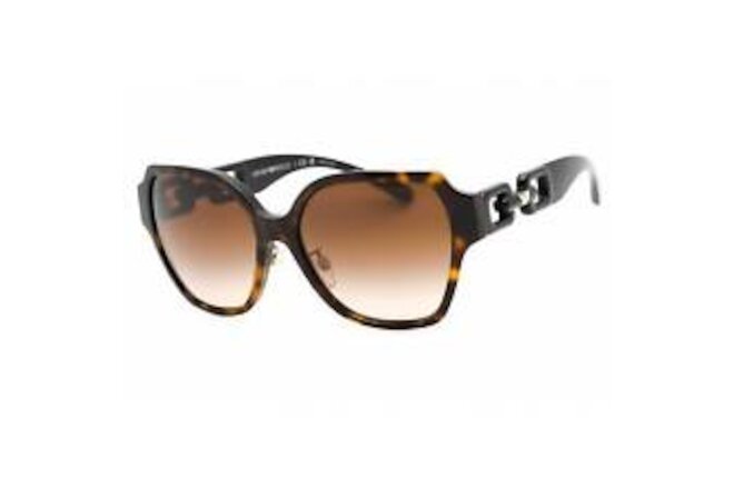 Emporio Armani Women's Sunglasses Tortoise Rectangular Frame 0EA4202F 502613