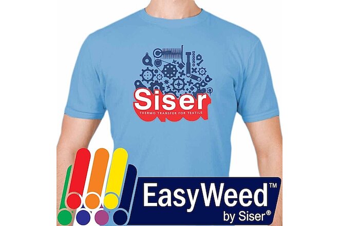 Siser EasyWeed® HTV Heat Transfer Vinyl for T-Shirts 15" by 12" Sheet(s)