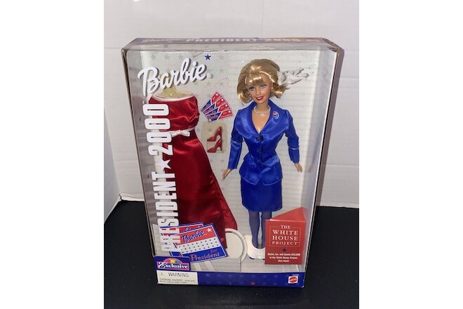 1999 Mattel Toy's 'R' Us Exclusive Barbie For President 2000 #26288 New NRFB