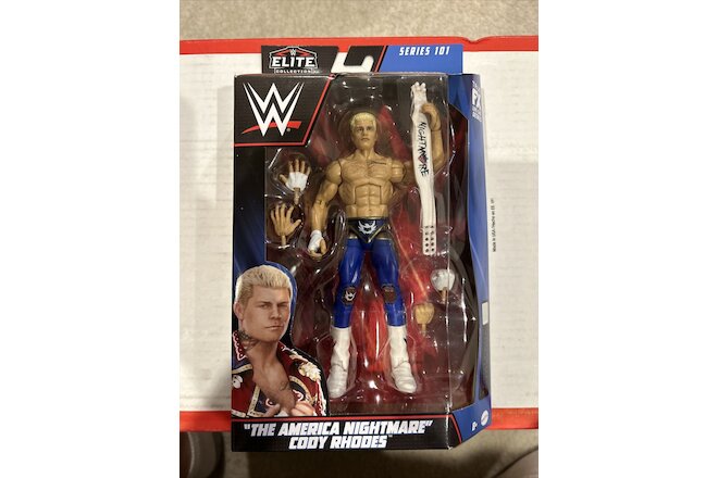 WWE Elite Cody Rhodes Series 101 6” Wrestling Action Figure 2023 New Mattel