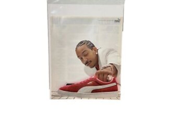 Puma Suede Shoes Ludacris 2000s Print Advertisement Ad 2006 Rapper