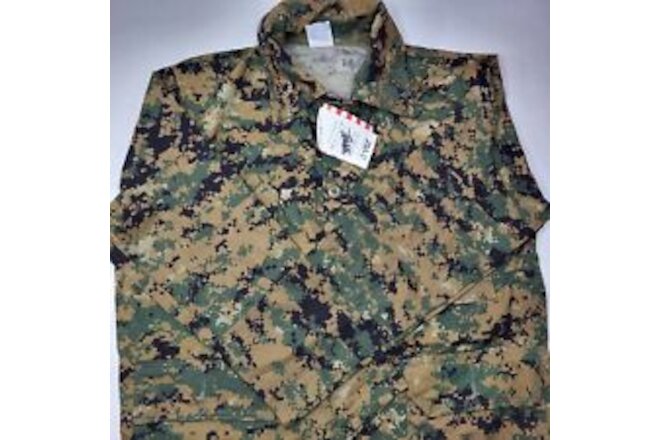 New with Tags Marpat Digital Camo Hot Weather Combat Coat Sz Medium Made In USA