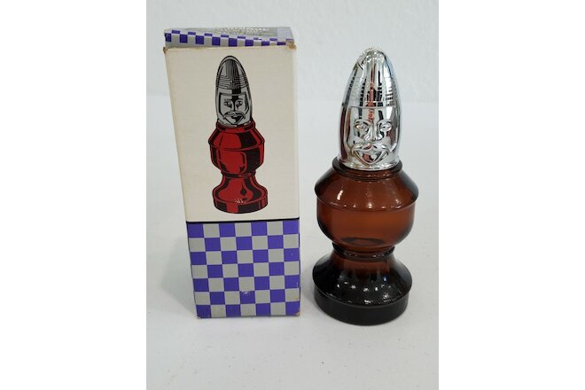 AVON THE BISHOP CHESS PIECE FULL BOTTLE WILD COUNTRY AFTER SHAVE WITH BOX