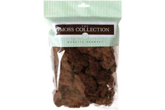 Quality Growers Preserved Reindeer Moss 108.5 Cubic Inches-Walnut QG2053