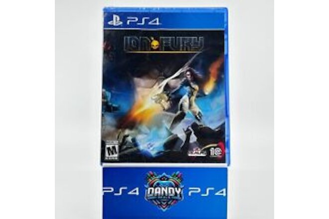 Ion Fury (PS4 Sony PlayStation 4) Limited Run Games Brand New Factory Sealed