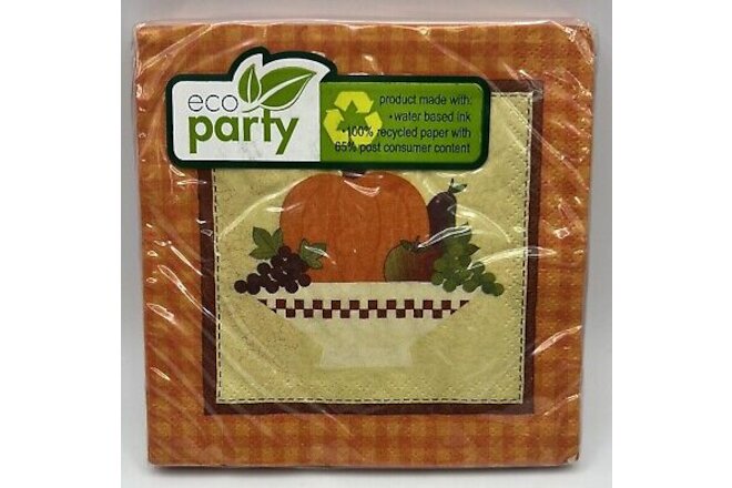 Eco Autumn in the Country Thanksgiving Holiday Party Paper Beverage Napkins