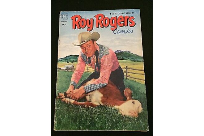 ROY ROGERS COMICS #57 VG Condition