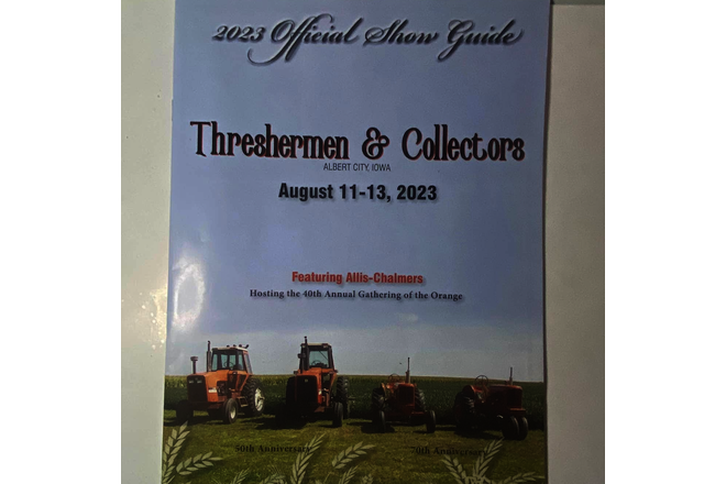 Thresher and Collectors Official Show Guide 2023 Albert City IA 40th Annual