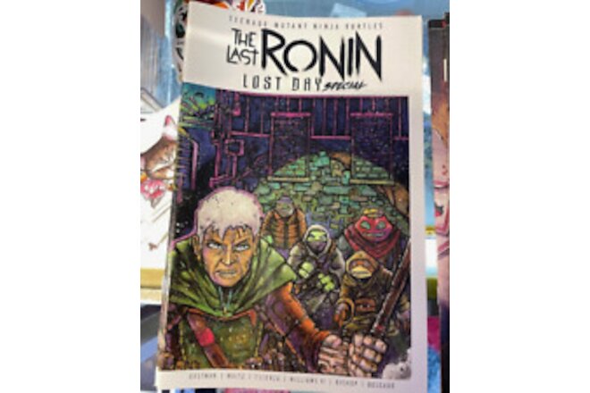 TMNT LAST RONIN LOST DAY SPECIAL COVER B EASTMAN IDW - NM