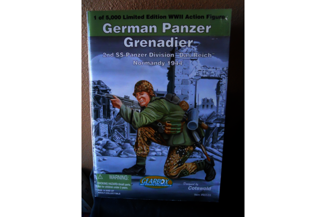 12 Inch Gearbox German Panzer Grenadier Action Figure WW2 1/6 Military LNIB