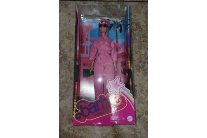 Barbie The Movie Collectible Doll Margot Robbie In Pink Power Jumpsuit (Hrf29)