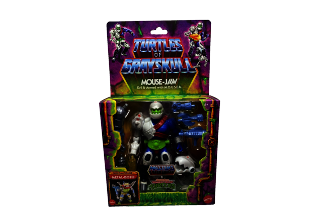 Turtles of Grayskull Mouse-Jaw Figure TMNT x MOTU Target Exclusive New