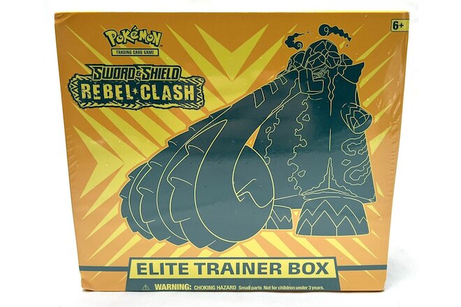 Pokemon Sword and Shield Rebel Clash Elite Trainer Box