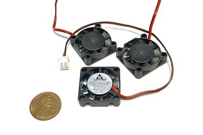 3 GDT mini Cooler 12V 2pin 2510 25x25x10mm DC Cooling Fan micro brushless WD c7
