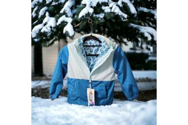 Eddie Bauer Girls 3-in-1 Jacket Blue Size 4 Winter Warmth School Travel Gift