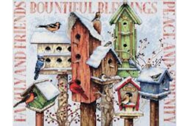 Dimensions Counted Cross Stitch Winter Housing