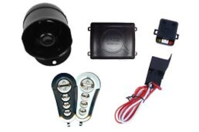EXCAL500+ Vehicle Alarm System with Immobilizer Mode and Keyless Entry