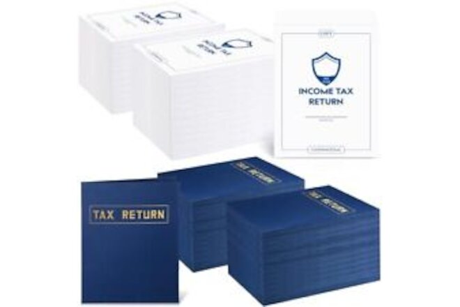 Kosiz 96 Pcs Tax Return Folders with Envelopes for Preparers Income...