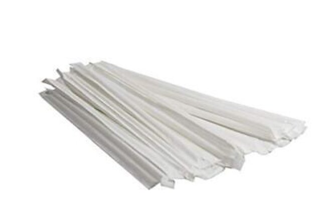 Disposable Plastic Drinking Straws, 10.25" Giant/300 Count, Individually Wrap...