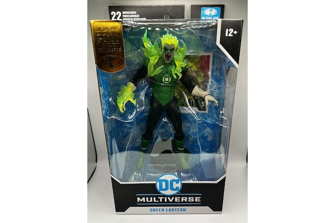 2023 McFarlane DC Multiverse vs Vampires Green Lantern Gold Label Action Figure!