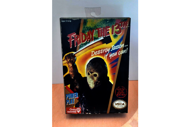 NECA Friday the 13th NES Power Play Jason Voorhees Game Action Figure Game Stop