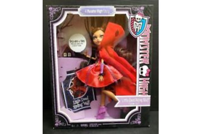 Monster High Scarily Ever After Clawdeen Little Dead Riding Wolf Doll New
