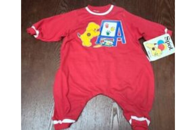 VTG RARE 1994 SPOT (Eric Hill Book Character) Ruth Scharf Baby Outfit USA  3-6 M