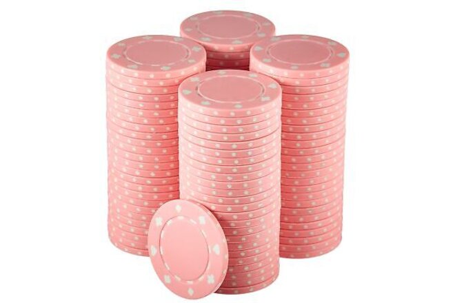 100-pack Suited Poker Chips - 11.5 Gram Casino Grade Quality Chip Set
