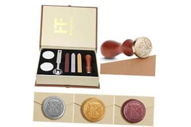 Wax Seal Stampit, Classical Old-Fashioned Antique Wax Stamp Sealit Initial K