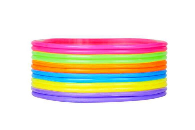 144 RAINBOW NEON JELLY BRACELETS,PARTY FAVOR, PINATAS, GOODY BAGS, EXTRAS FREE