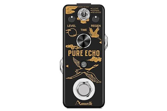 Amuzik Pure Echo Guitar Effect Pedal Analog Digital Delay Effects Pedals for ...